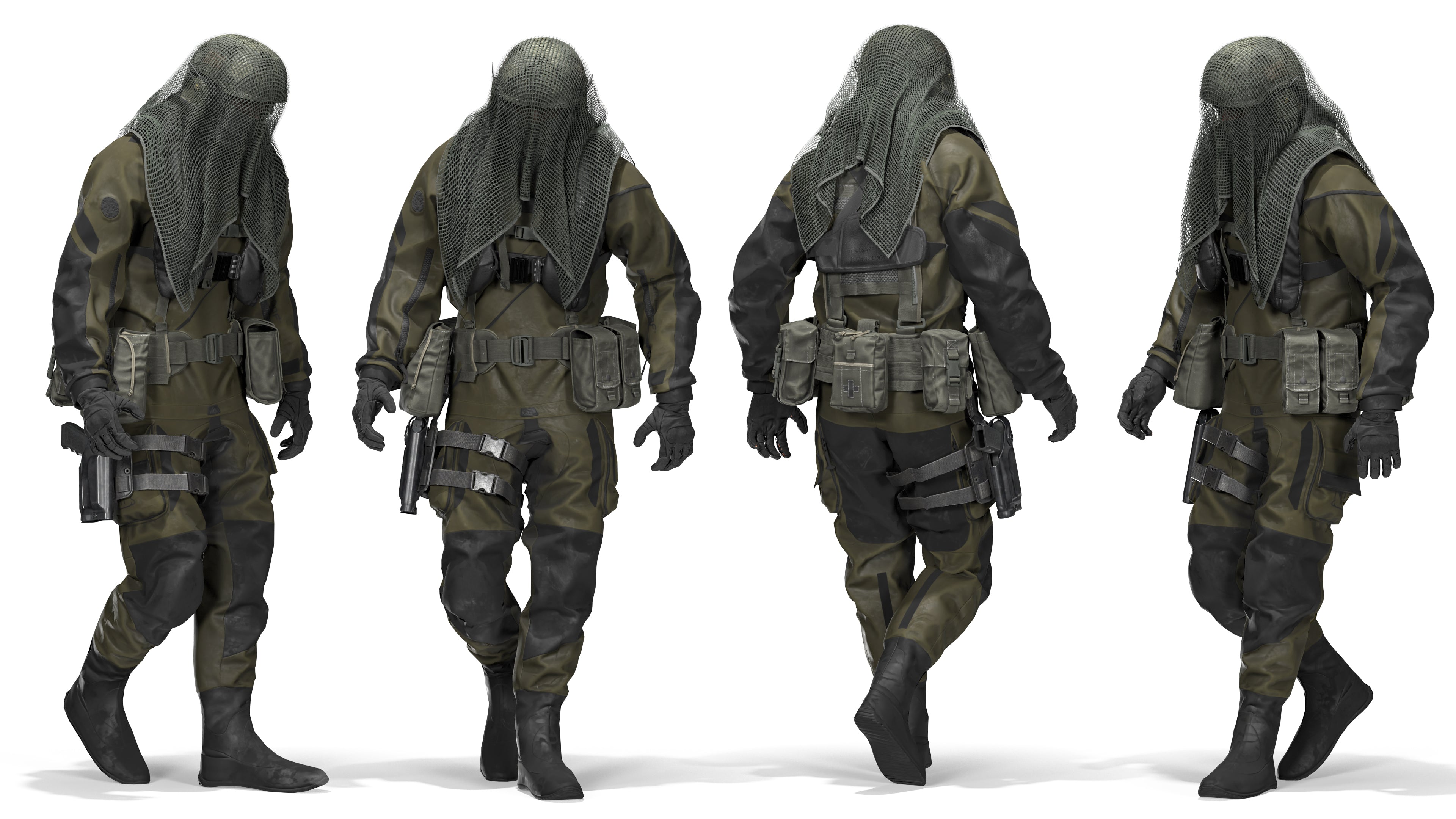 DANISH FROGMAN OPERATOR (RIGGED) – 3DMilitaryAssets