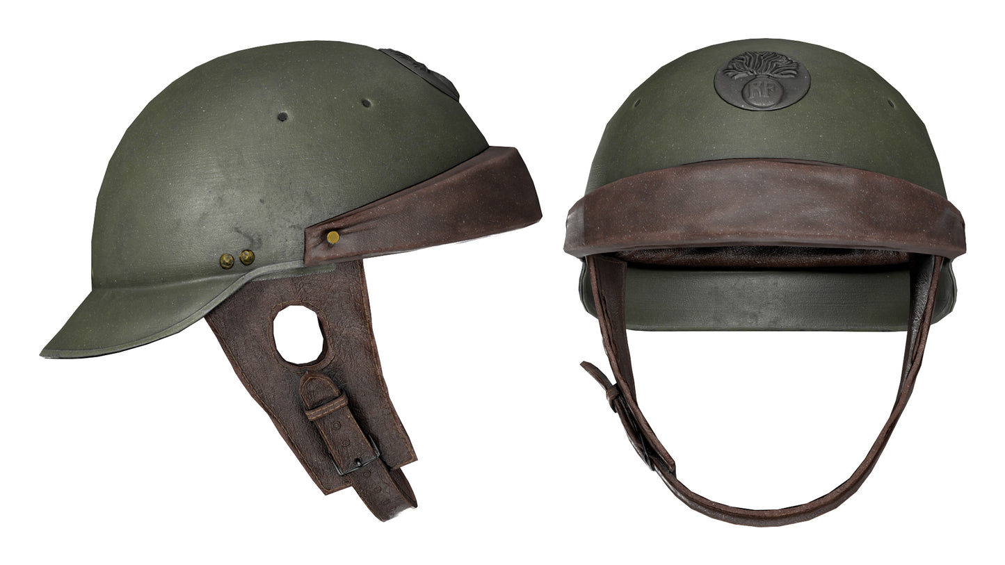 FRENCH WWII HELMET MODELE M35