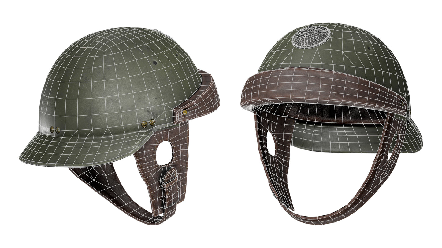 FRENCH WWII HELMET MODELE M35