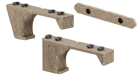 IRREGULAR DEFENSE GRIP AND RAIL COVER