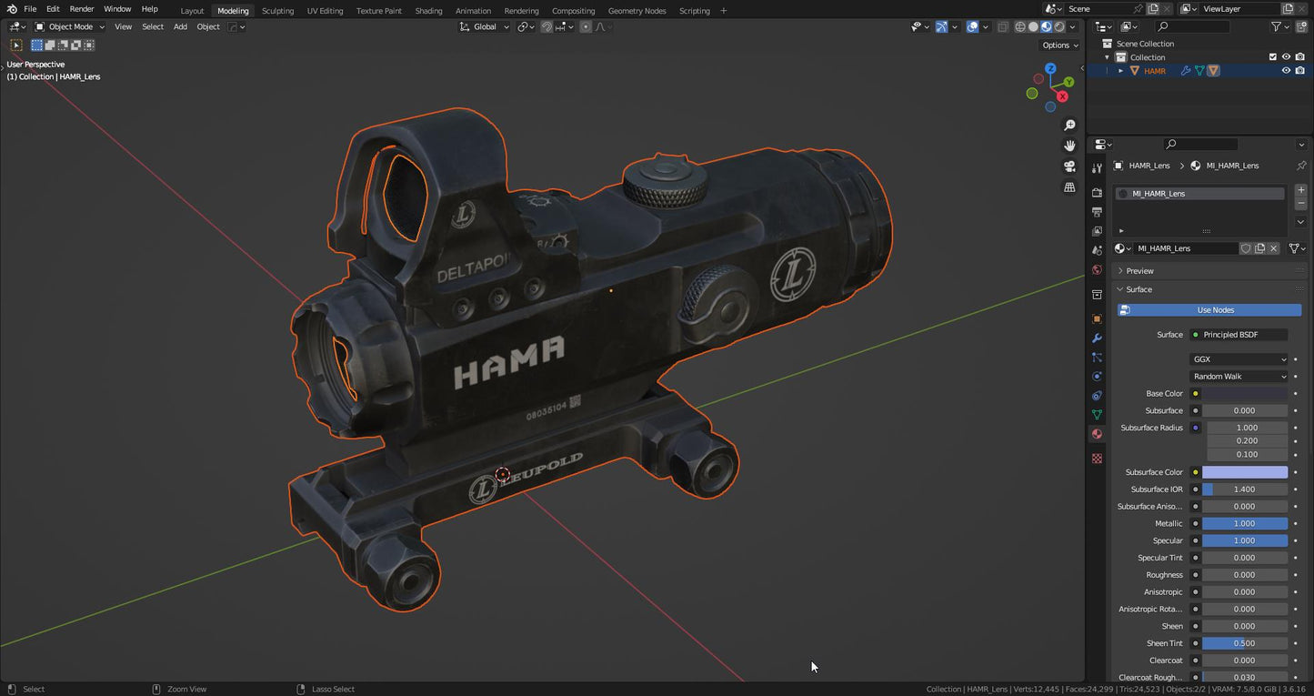 LEUPOLD MARK 4 HAMR SCOPE