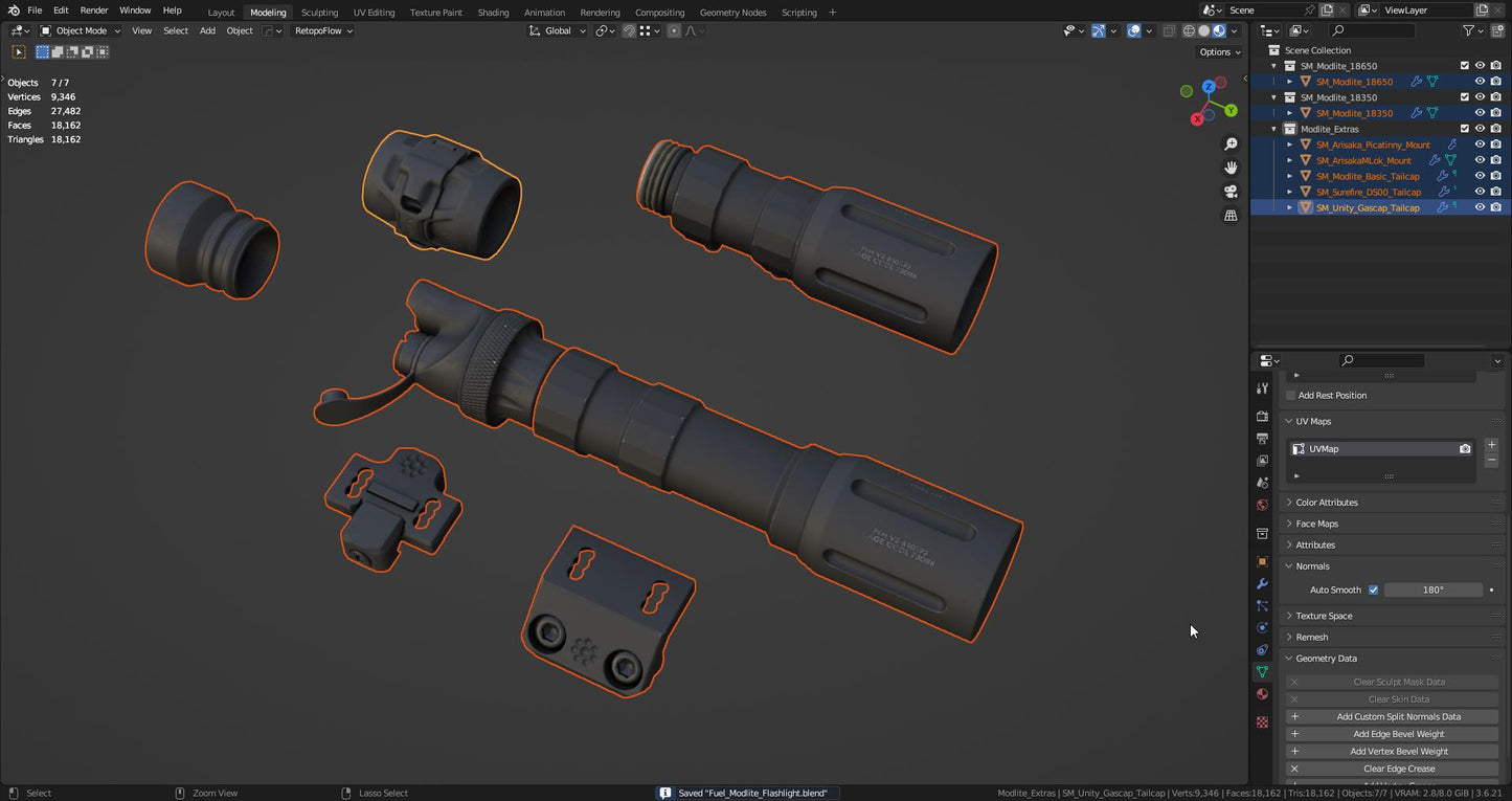 FUEL MODLITE RIFLE LIGHT PACK