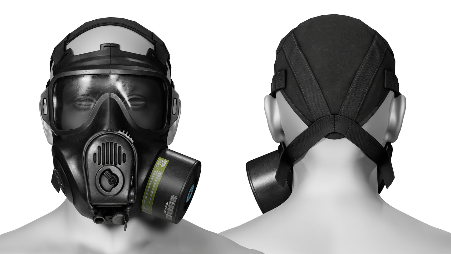 AVON M53A1 GAS MASK