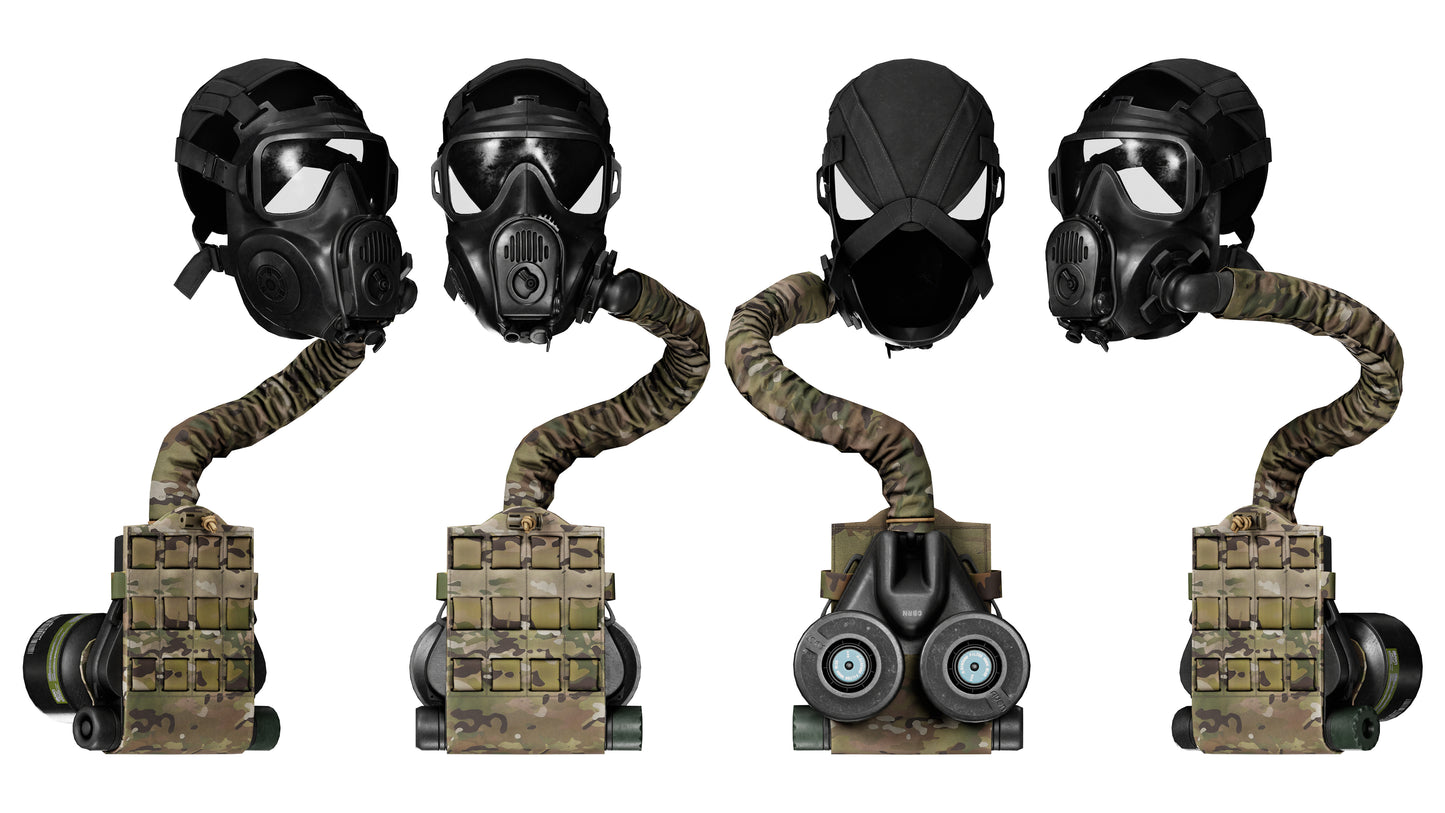 AVON M53A1 GAS MASK