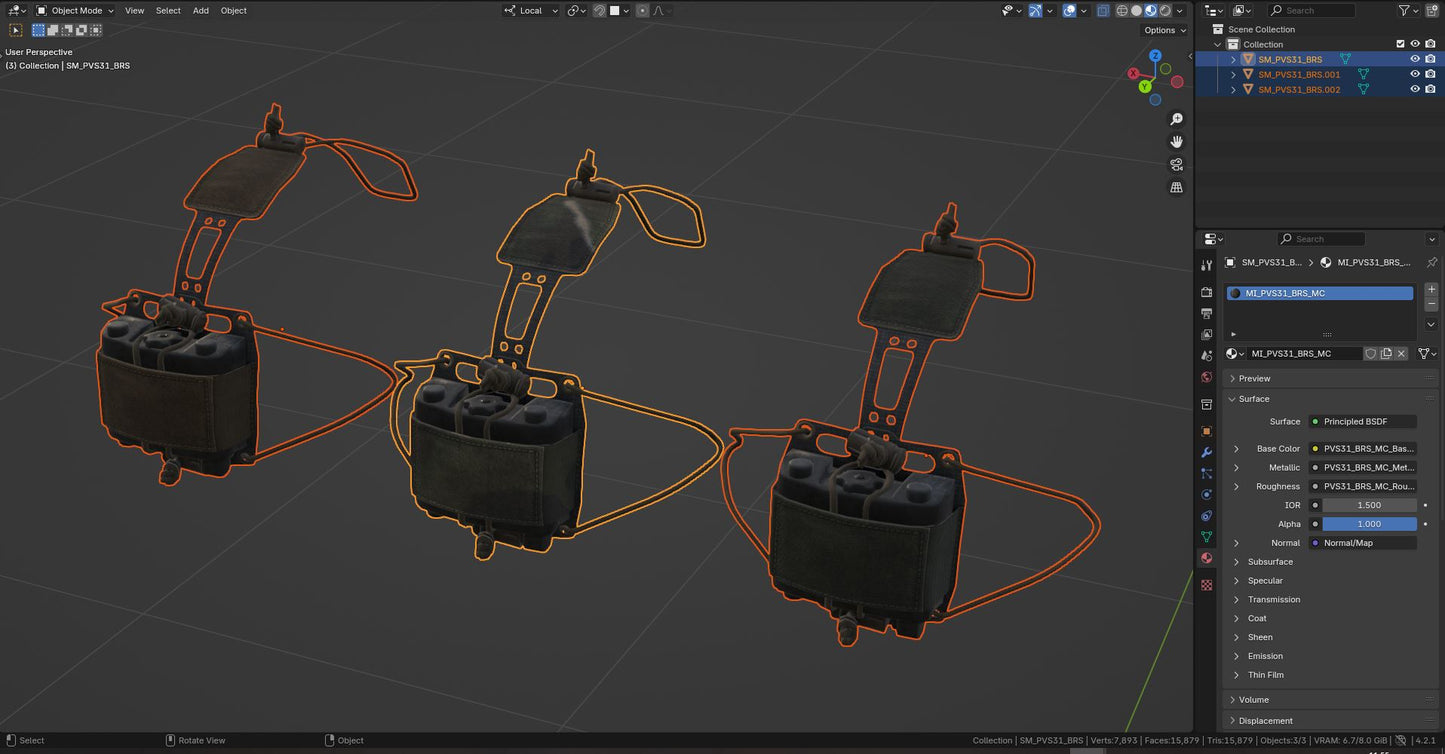 PVS31 NVG BATTERY RETENTION SYSTEM