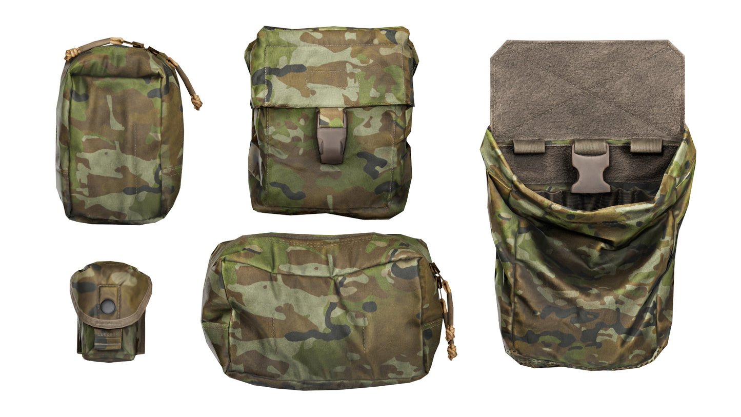 ADA MILITARY POUCHES BUNDLE