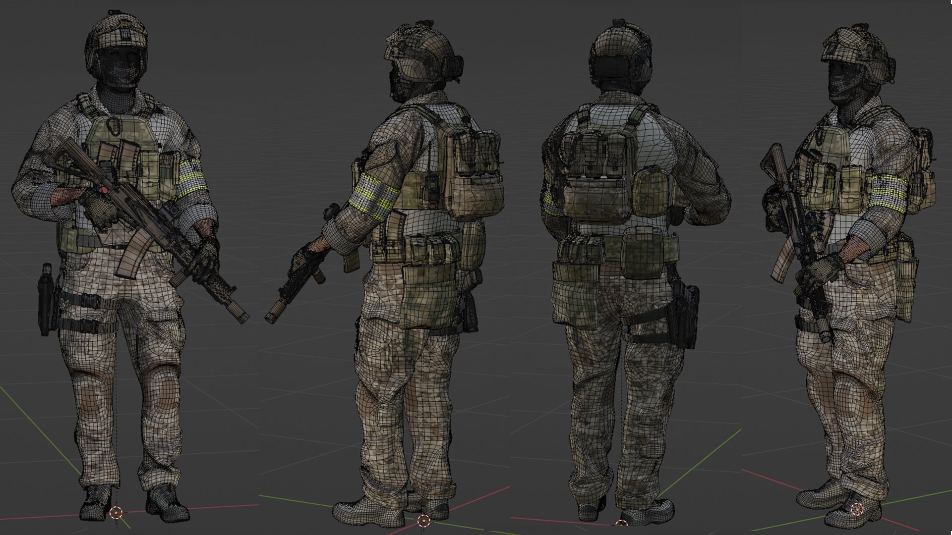 RUSSIAN TACTICAL SOLDIER – 3DMilitaryAssets