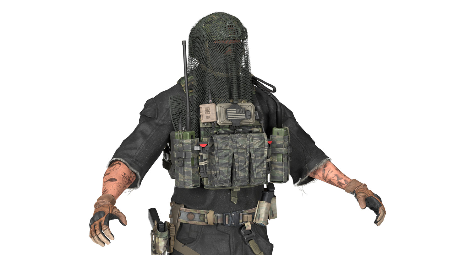 MILITARY FROGMAN SCRIM