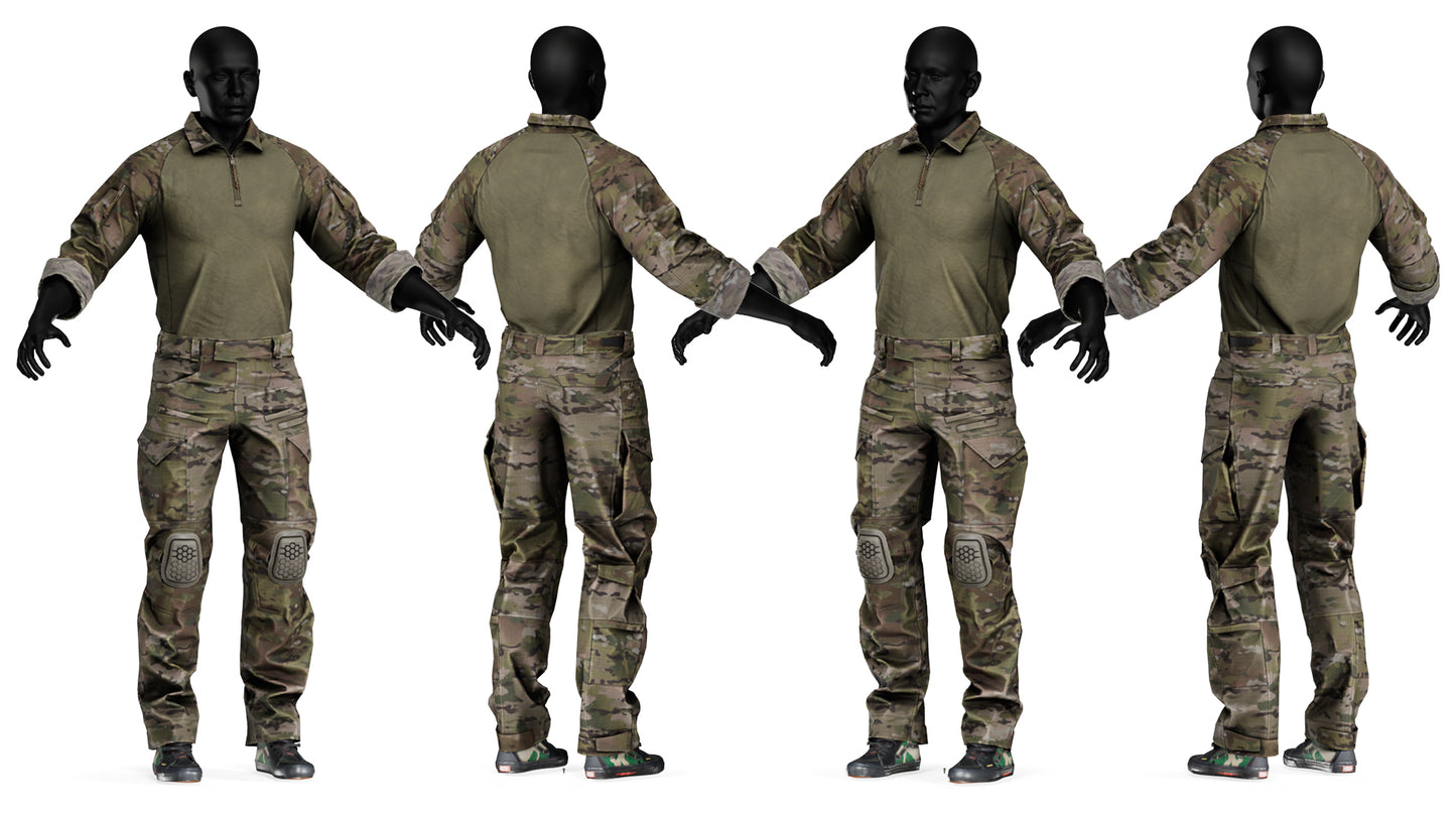 GAME READY RIGGED WESTERN SPECIAL OPERATIONS CHARACTER V4