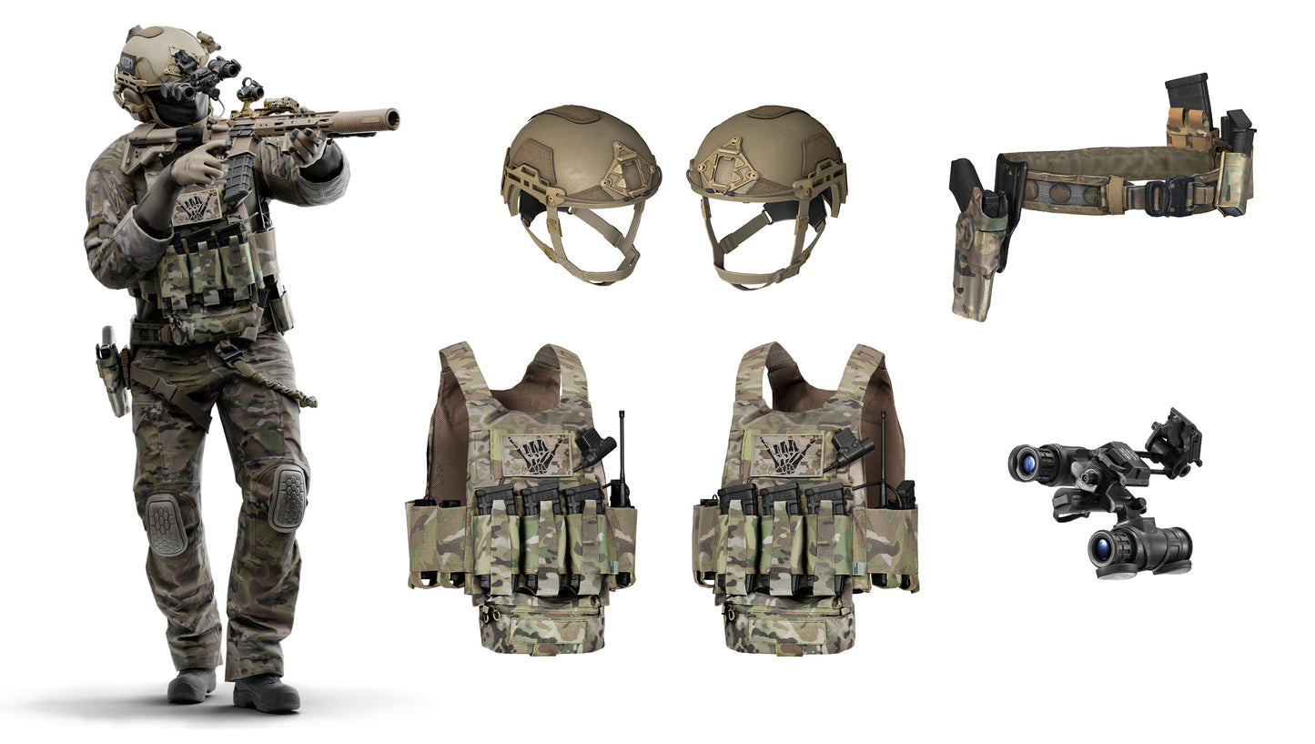 GAME READY RIGGED WESTERN SPECIAL OPERATIONS CHARACTER V4