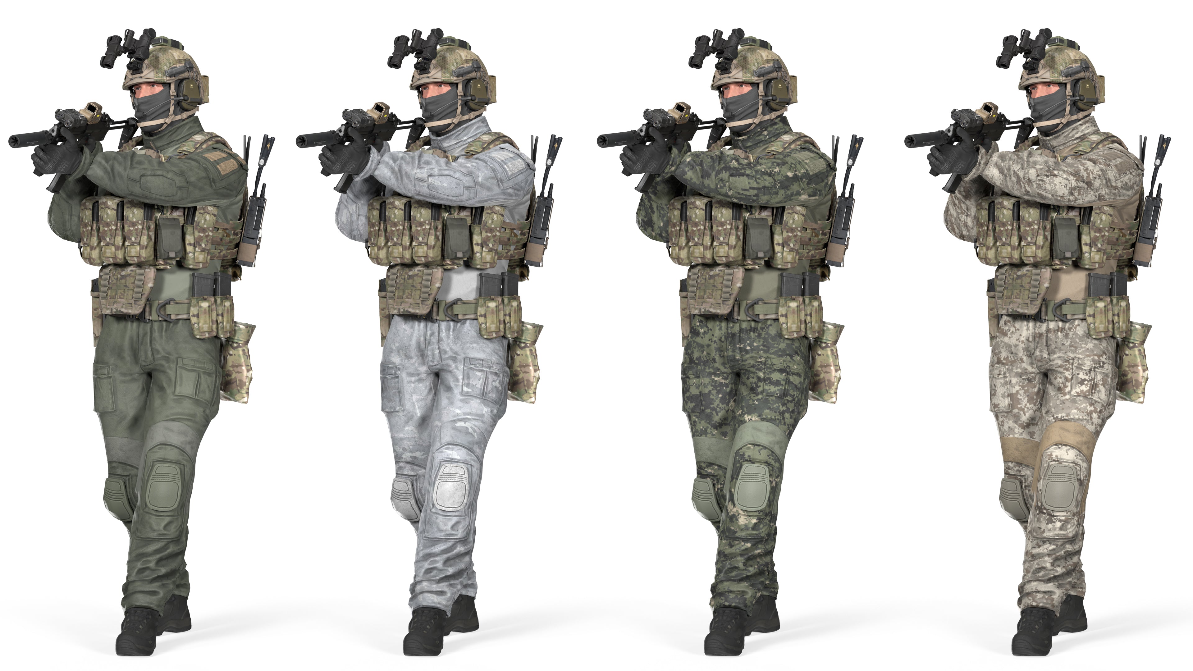 WESTERN OPERATOR V1 (RIGGED) – 3DMilitaryAssets