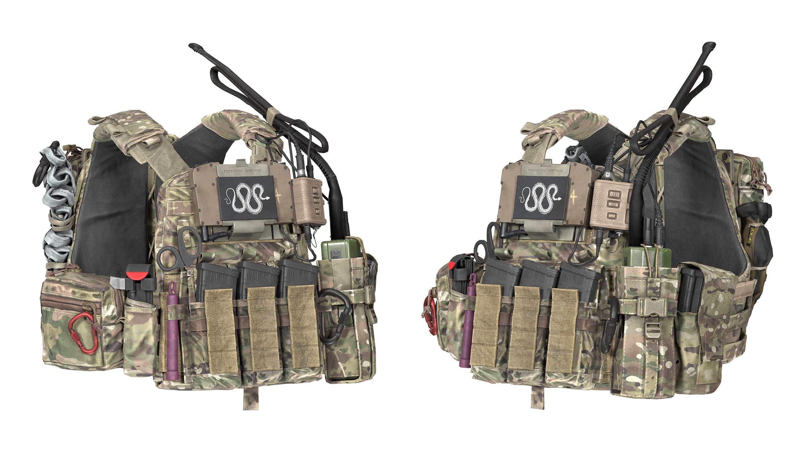 Plate carrier black rust фото 2